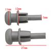 4/10Pcs X GREY PARCEL SHELF CLIPS FOR CORD STRING Plastic FOR CITROEN SAXO C2 C3 XSARA PICASSO Car Accessories