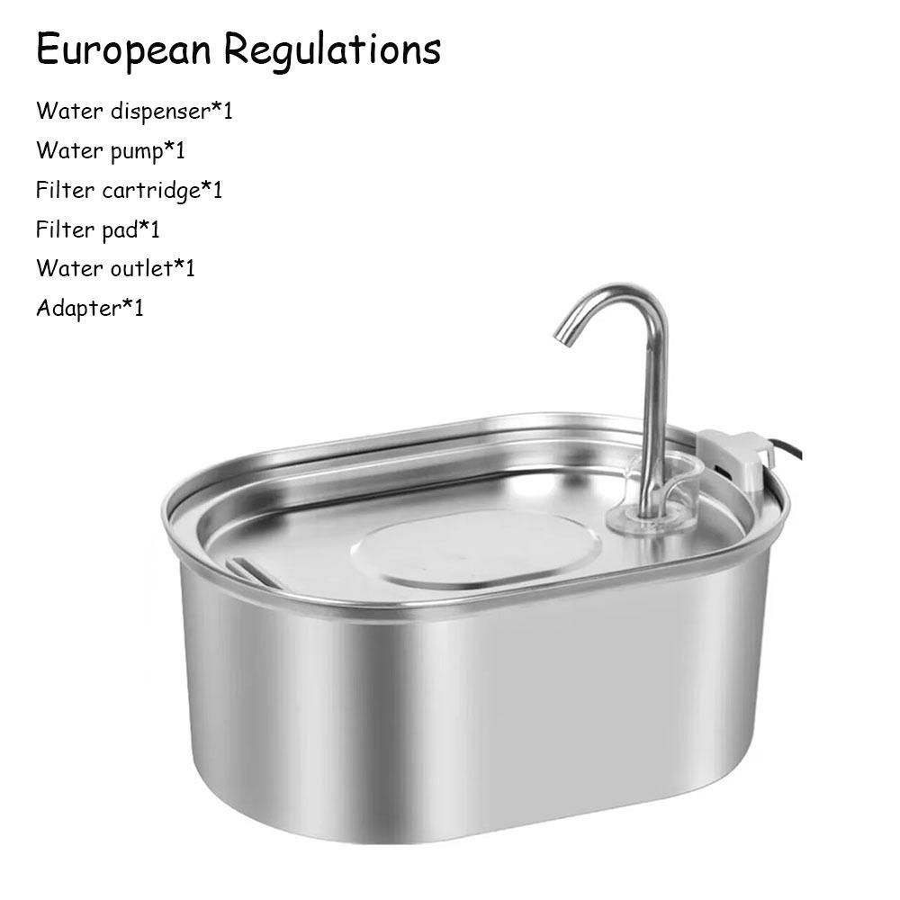 

Ultra Quiet Pet Fountain 3.2L Dog Water Drinker Durable Cat Drinking Fountain EU