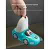Winter Children's Cotton Slippers for Boys and Girls, Waterproof, Cute, Indoor, Non Slip, Soft Bottom with Plush Insulation Bag and Cotton Mop