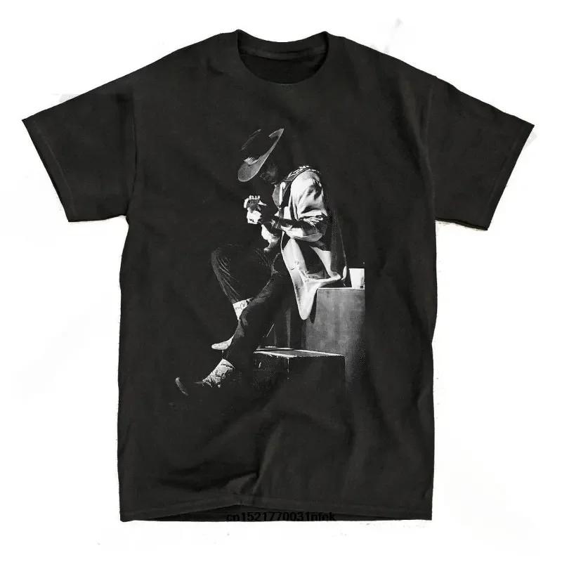 Man Woman Tee Stevie Ray Vaughan Guitar Blues Rock Legend SRV Unisex O-neck Fashion Graphic T Shirts Streetwear Clothing