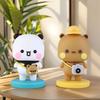 Cute Bubu Dudu Panda Bear Doll Cartoon Yier Bubu Souvenir Kawaii Small Gift Miniatures Animal Toy Home Decoration Birthday Gift