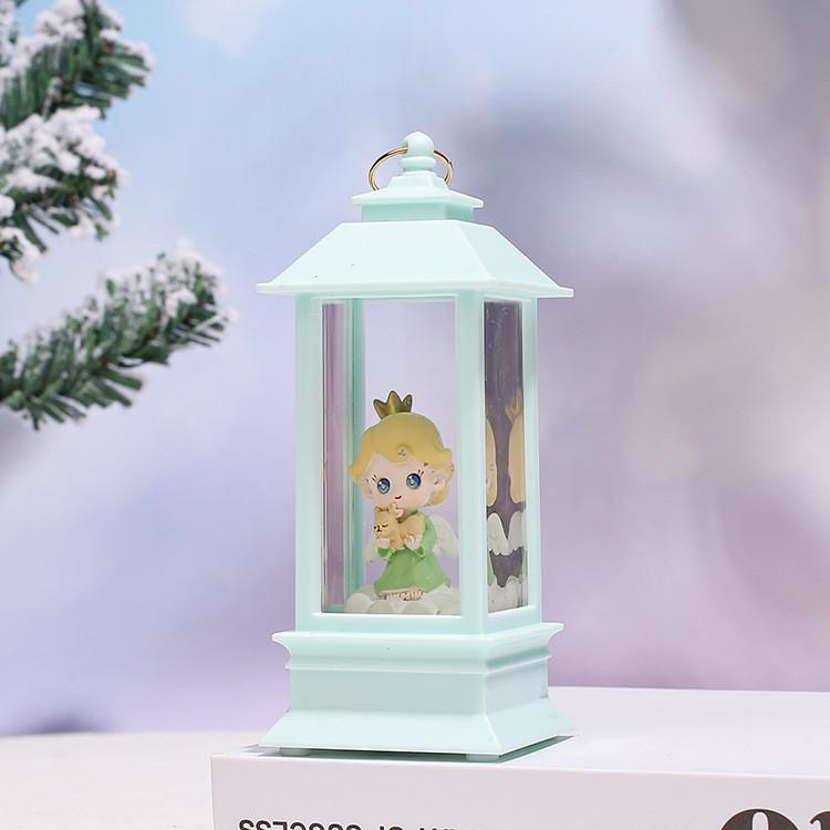 Crystal Ballet Girl Crown Night Light Bedroom Atmosphere Music Box Plastic Modern Art Figure Decoration Gift 2201 Pink Tutu Hands Crossed