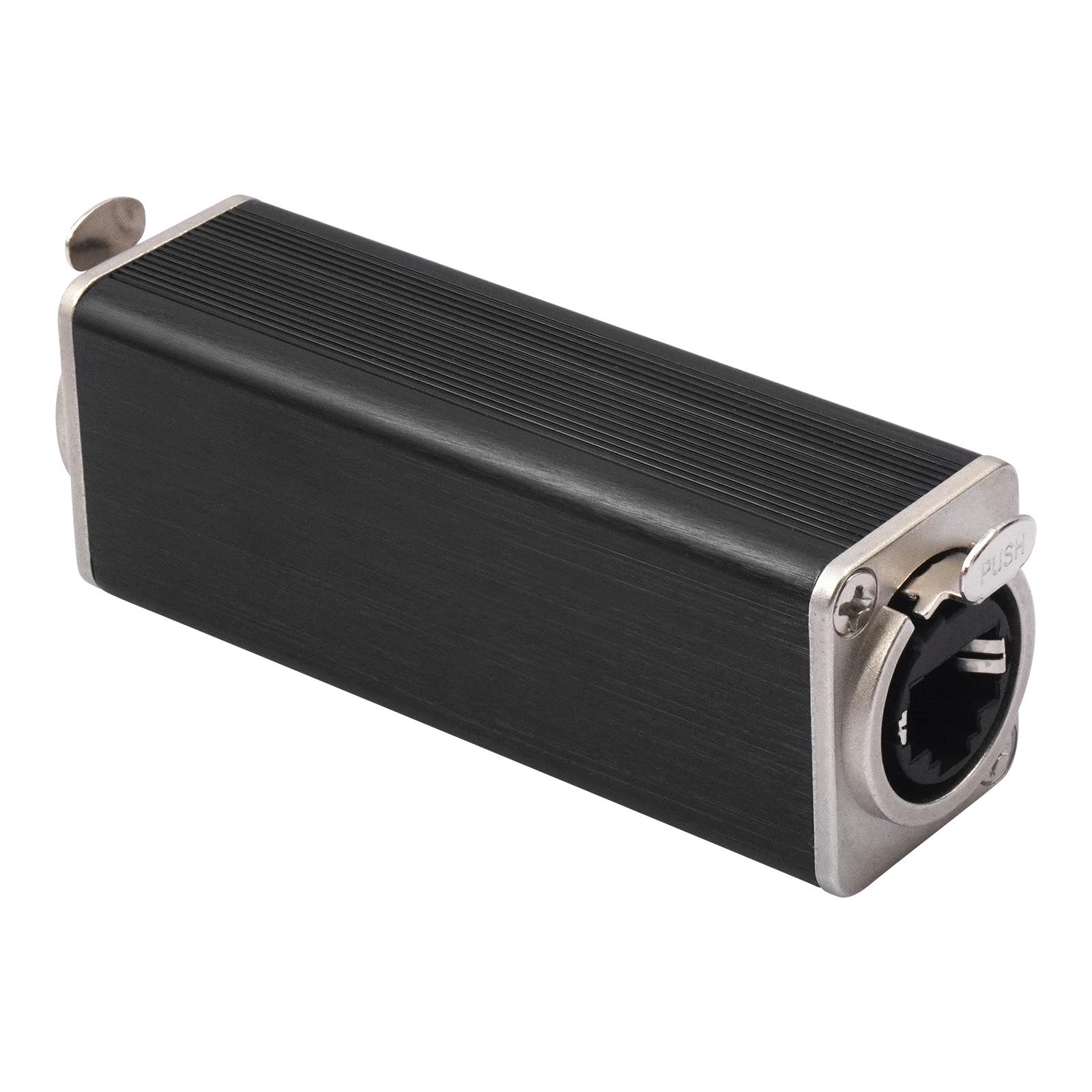 

RJ45 Female To Female Coupler Inline Connector with Recognized Spring Locking System Straight Connector for Cable Extensions China Mainland