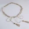 Bohemian Belt Hollow Flower Tassel Super Fiber Soft Vacation Natural Texture Women's Waist Rope