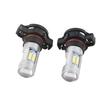 2x White 5202 H16 Fog Or Daytime Running Lights High Power LED Bulbs For Car Truck Motorcycle Boat RV Trailer