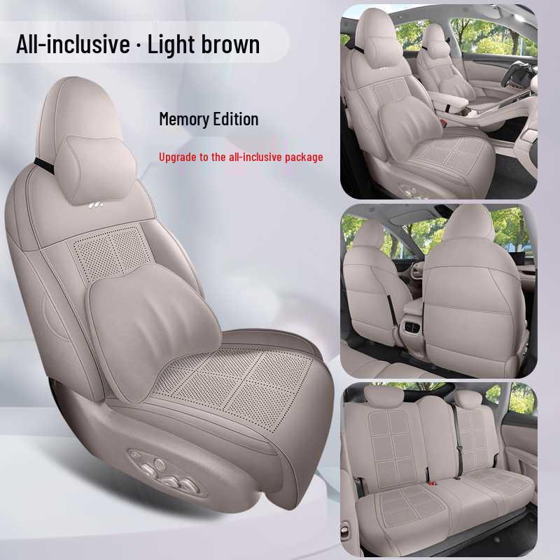 ZEEKR LS6 Seat Covers: New Perforated Leather Cushions for 2023/26 Models