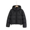 Fashion puff hooded down cotton clothes women's short winter new loose and versatile small down cotton clothes