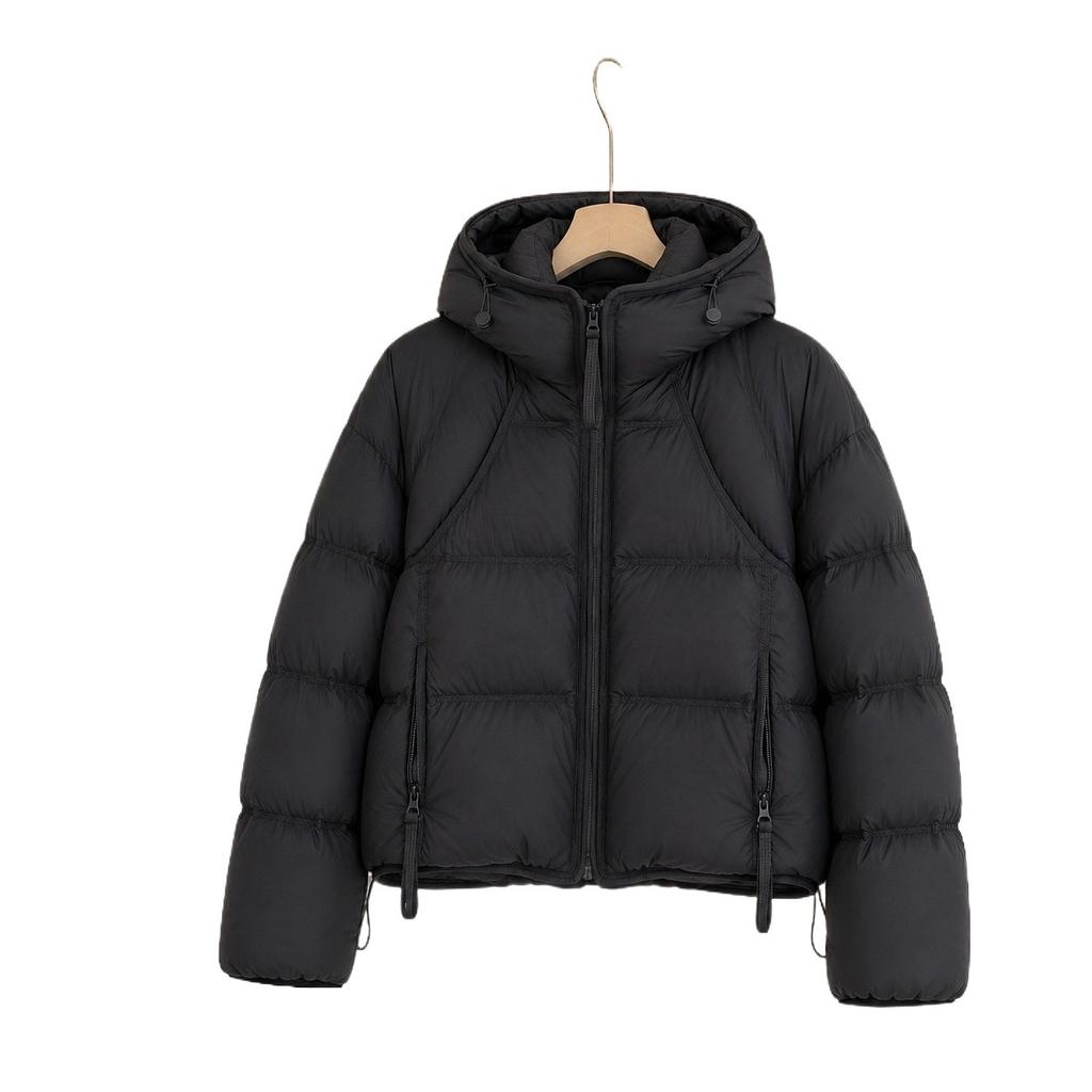 Fashion puff hooded down cotton clothes women's short winter new loose and versatile small down cotton clothes