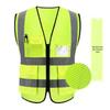 Reflective Multi-Pocket Cold-Proof Vest for Construction, Landscaping, Sanitation, Traffic, Ride-Hailing, and Riding