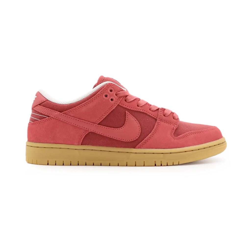 DV5429-600 Nike Dunk Low SB Adobe Red Gum Light Brown Pink Phantom Beige (Men's)