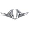 Chrome Triangle Cove For Honda GoldWing GL 1800 GL1800 2001-2011 Chrome Left Right Motorcycle Parts Modified accessories