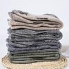 Non-slip Merino Wool Socks Soft Casual Thermal Stockings Cozy Warm Crew Socks  Winter