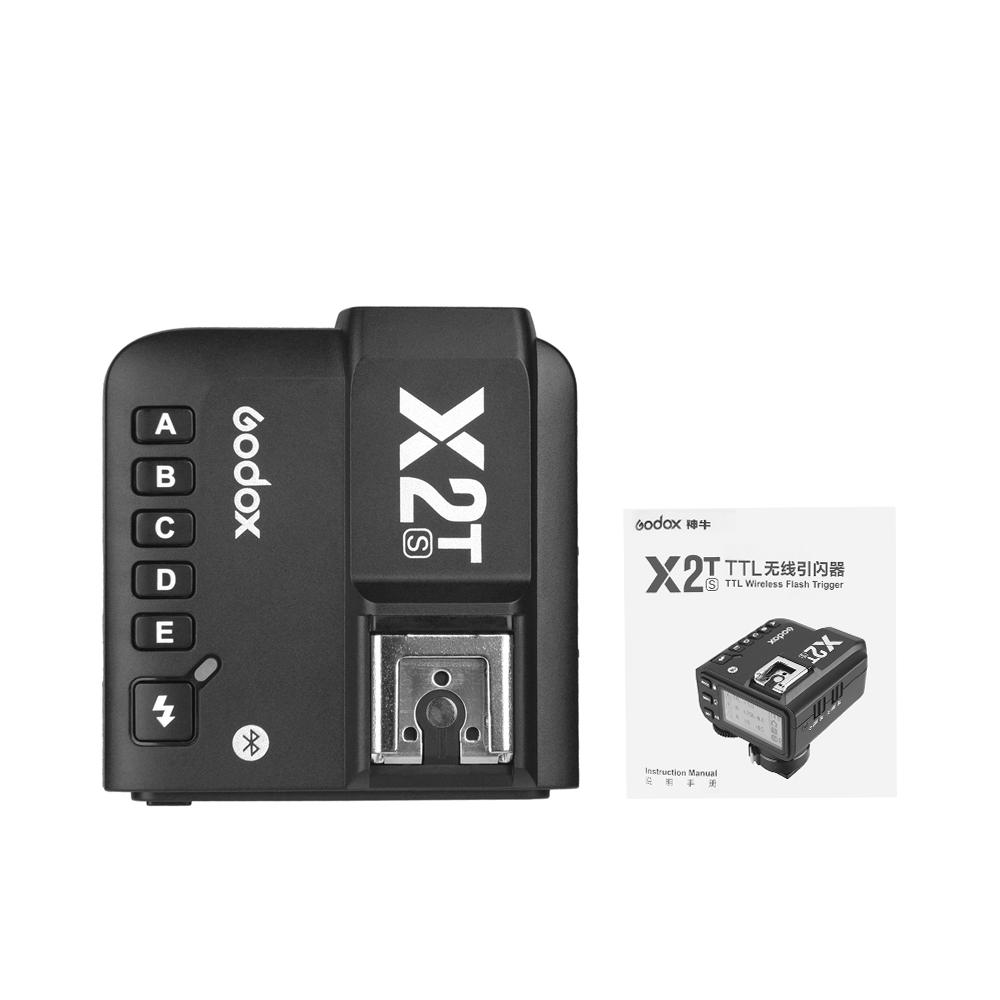 X2T-S TTL Wireless Flash Trigger 1/8000s HSS 2.4G Wireless Trigger Transmitter for Sony Camera for Godox V1 TT350S AD200 AD200Pro