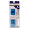 BULK LIFE Interdental 15 brushes x 5 packs brushes Wire Long Small with Caps Brushes, I-shaped, (75 total), Type, Handle, Size,
