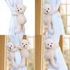 Cartoon Bear Plush Curtain Tieback Toy Dolls For Bedroom Window Decorations