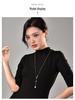 Autumn/Winter Pearl Sweater Chain: Fashionable, Adjustable, Long Necklace
