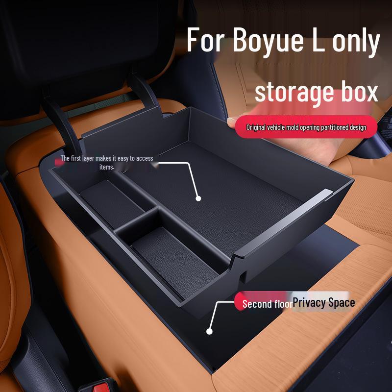 25-Model Boyue L Fourth-Gen Armrest Storage Box: Central Control Modification & Decoration Accessories