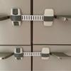 Plastic Child Safety Lock Anti-Clamp Refrigerator Safety Buckle  Window Closet Wardrobe