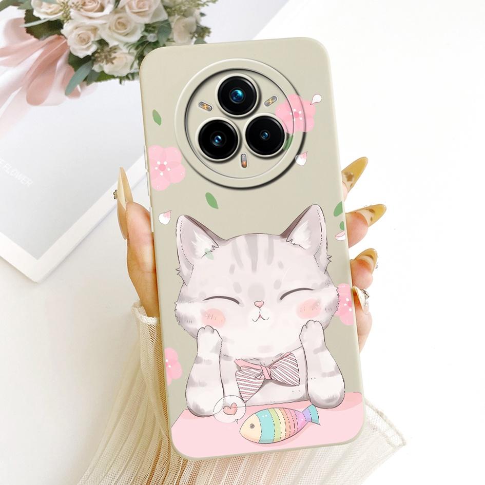 For Realme 14 Pro Plus 5G Case RMX5051 Cute Cartoon Rabbit Cat Shockproof Silicone Cover For Realme 14 Pro Bumper 14 Pro+ Casing