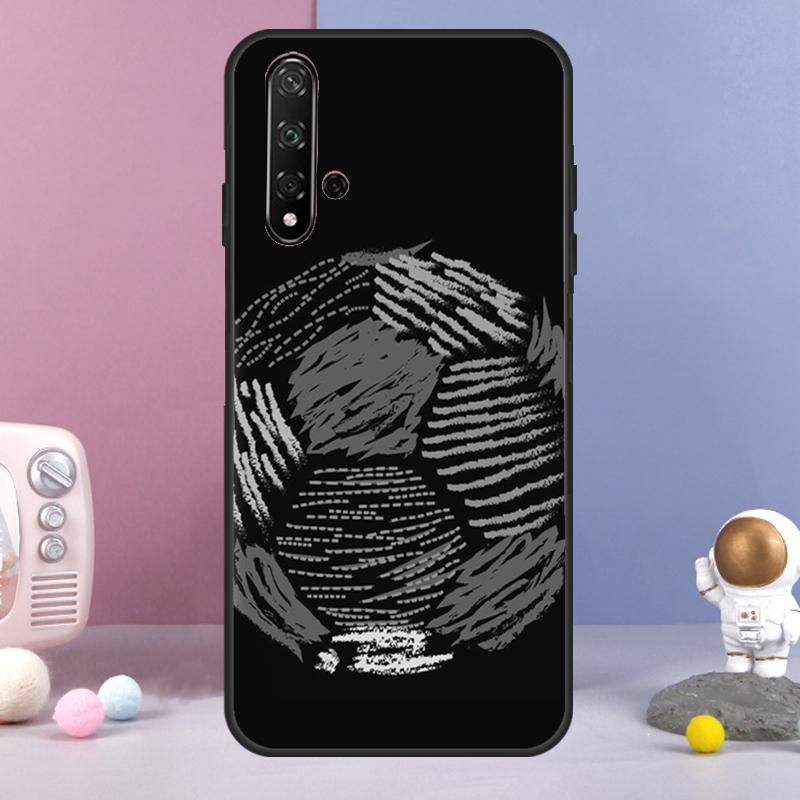 

Football Soccer Ball For Huawei Nova 12i 12s 11i 8i 7i 9 10 SE Y60 Y61 Y70 Y72 Y73 Y90 Y91 P20 P30 P40 Lite Case Huawei Nova Y90