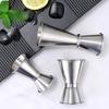 201/304 Stainless Steel Measure Cup Measure Jigger Cocktail Mug Drinking Spirit Barware Kitchen Gadgets Bartender Bar Tools