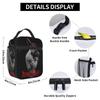 Muay Thai Boxing Fighter Insulated Lunch Bag for Women Children Portable Food Boxes Thermal Lunch Box Tote