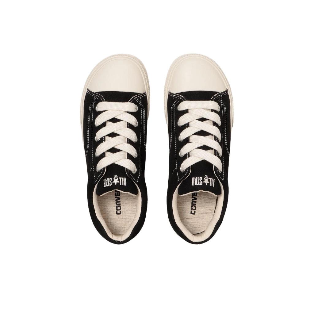 Converse All Star Border Star OX Comfortable Soft Canvas Shoes Unisex Sneakers Black 31316411