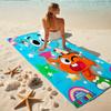 1Pc Gumball Darwin Adventure Beach Towel, Quick Dry, Multi-Use for Beach Pool Gym Yoga Home Travel, Christmas, Halloween, Xmas Gift M929349