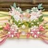 1pc Cheongsam Buckles, Dress Buckles, High-end Long-tail Tassel Buckles, Flower Buckles, Buckles.