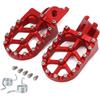 Foot Pegs for Dirt Bike,7075 Aluminium CNC Foot Pedals Rests for CRF300L 2021-2025/CRF300 RALLY 2021-2023/CRF250L CRF250M 2012-2021/CRF250 RALLY