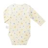 MIKI HOUSE HOT BISCUITS Long Sleeve Body Shirt Set White X (Pullover Style) 2-Piece (70cm, Blue) 74-9932-570