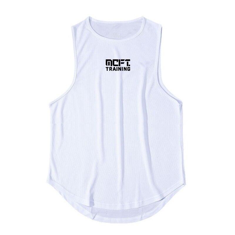 Muscleguys Gym Clothing Bodybuilding Running Training Loose Vest Fashion Casual Quick-drying Breathable Sweat-absorbing Sleeveless Tops