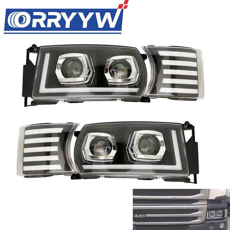 Светодиодная фара с двумя линзами для моделей грузовиков Scania G440, G400, P410 Left