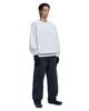 Nomaenyueol Emblem Sweatshirt - White Melange