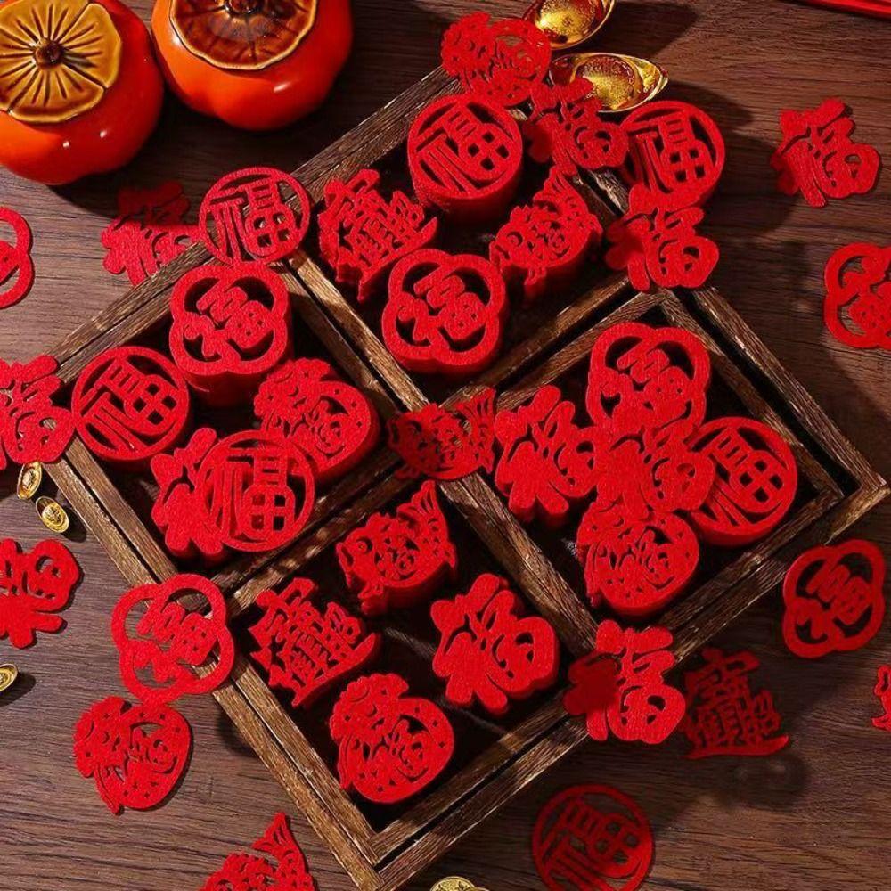 Mini Size Fortune Decorations Little Blessing Window Decorations  Home Decorating