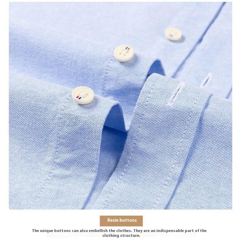 Cozy Up  Men's Banded Collar Shirts Wrinkle Free Long Sleeve Mandarin Collar Button Down Shirt