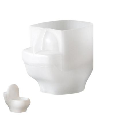 Creative Toilet Shaped Silicone Mold For Homemade Candle Heat Resistant Crafting Tool Ideal For Kids And Adults