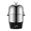 Egg Boiler Double Layers Egg Cooker Multi-function Breakfast Machine Stainless Steel Egg Steamer Mini Steamer Poacher Kitchen