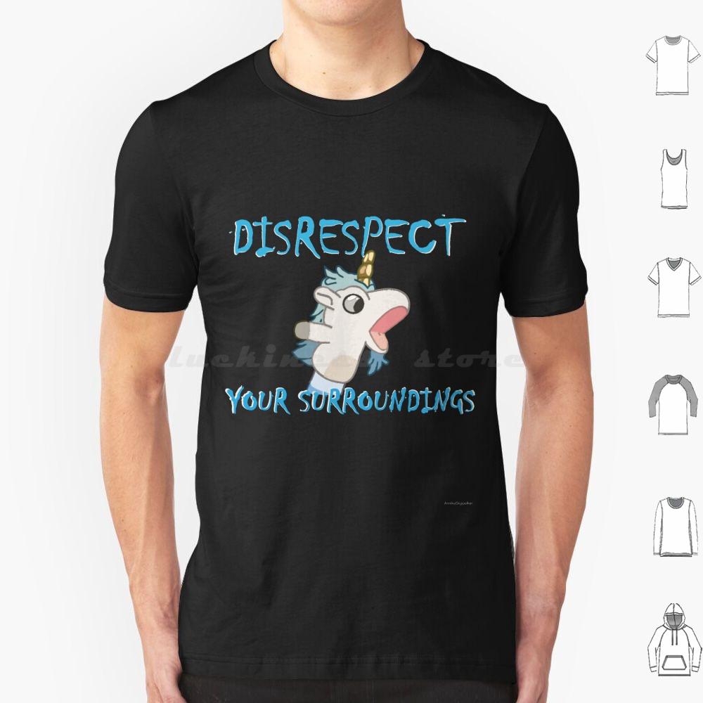 Unicorse Disrespect Your Surroundings T Shirt Big Size 100 Cotton Funny Unicorse Heeler Bandit Heeler Unicorse Heeler Kids