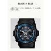 Casio G-Shock AWG-M100A-1AJF Men's Watch, Black/Blue
