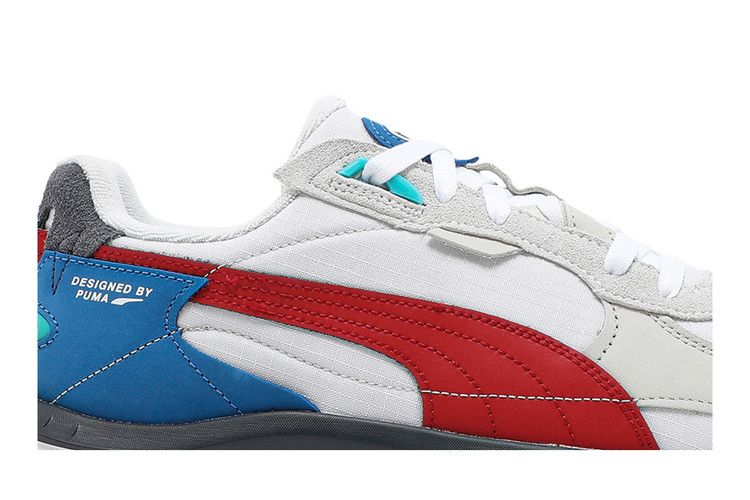 Men's Sneakers Puma Wild Rider Layers White Urban Red White/Urban Red