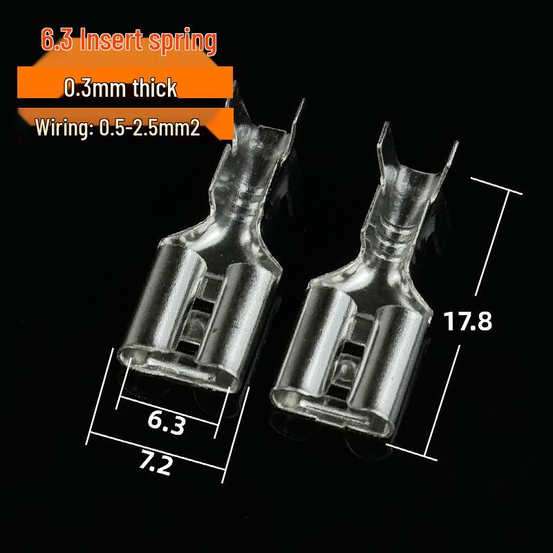 2.2/2.8/4.8/6.3 Spade Terminal Female & Male Wiring Connector Sheath
