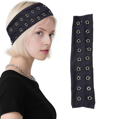 Unisex Hairband Elastic Hollow Decoration Yoga Running Mountaineering Sports Headband Hair Accessories