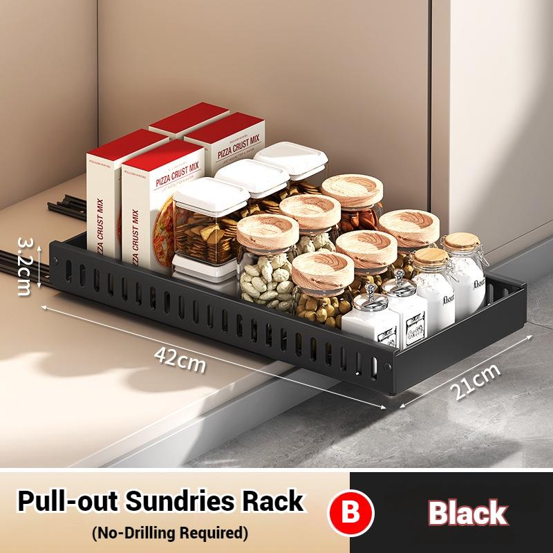 

Органайзер для каструль і сковорідок під шафою, висувний тримач для кришки для каструль і полиця для сковорідок на кухні, висувний органайзер для каструль і сковорідок, місце для зберігання посуду