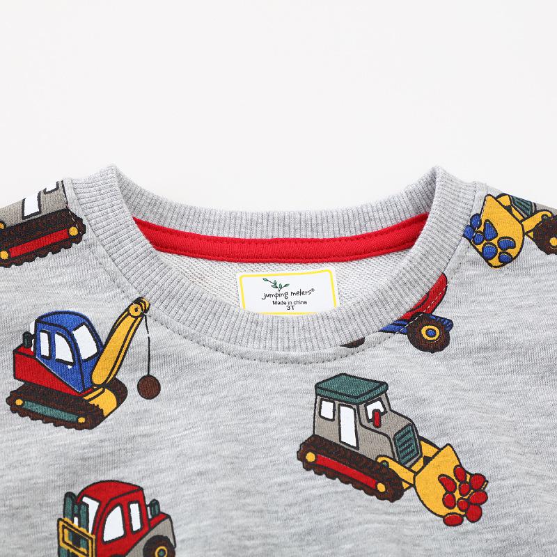 Autumn New Arrival Boys' Cartoon Hoodie - European & American Style