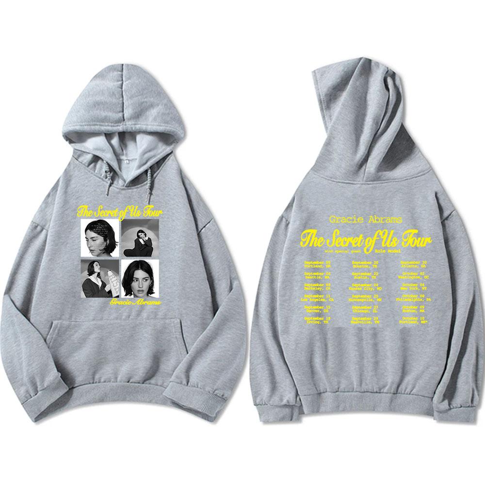 Men Streetwear Album The Secret of Us Sweatshirt Gracie Abrams Graphic Hoodies Moletom Winter Fleece Hooded Pullover