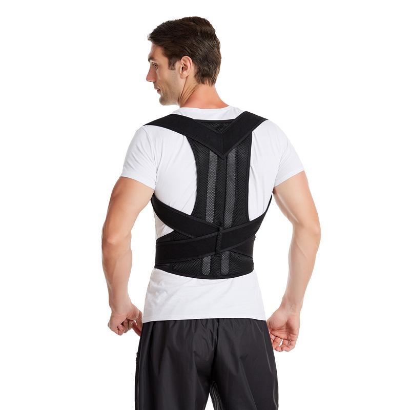 Nuevo Corrector de postura superior de la espalda Corrector de postura de soporte de clavícula Corrector de correa de soporte para hombros rectos