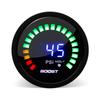 2'' 52mm Auto Car Digital Oil Pressure Gauge 0~120PSI Oil Press Gauge LED Meter with Sensor For 12V Racing Gauge Black Holder