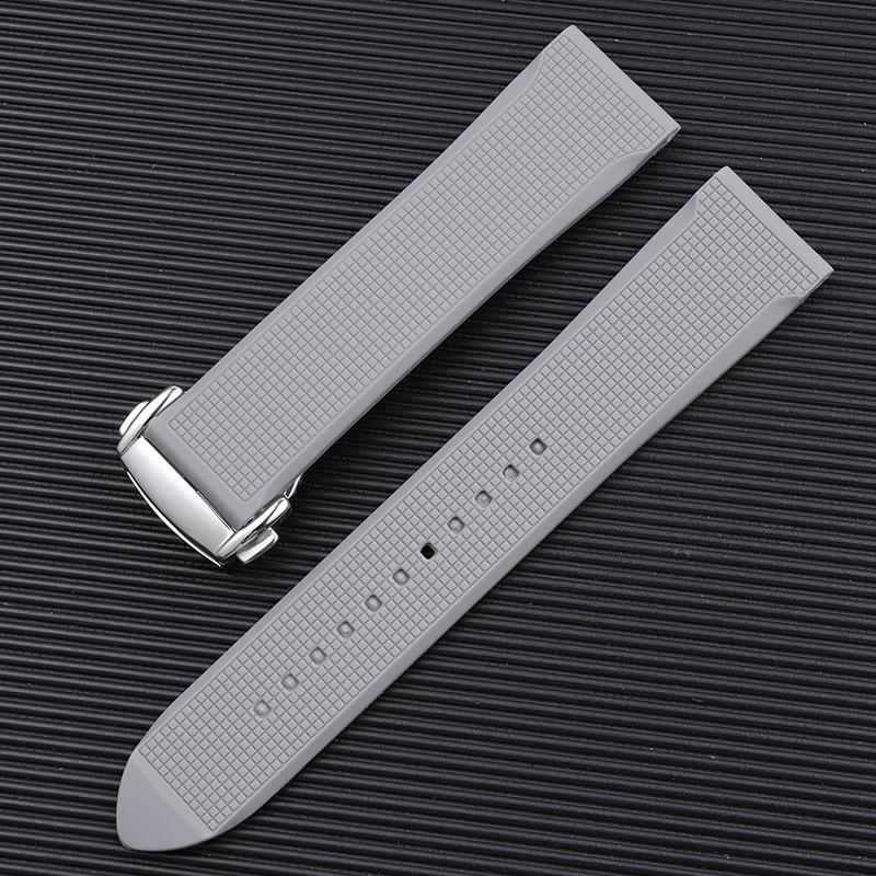 Watchband for Omega Seamaster 300 Speedmaster for 19mm 20mm 21 22mm Rubber Silicone Soft Waterproof and sweat proof Watch Strap