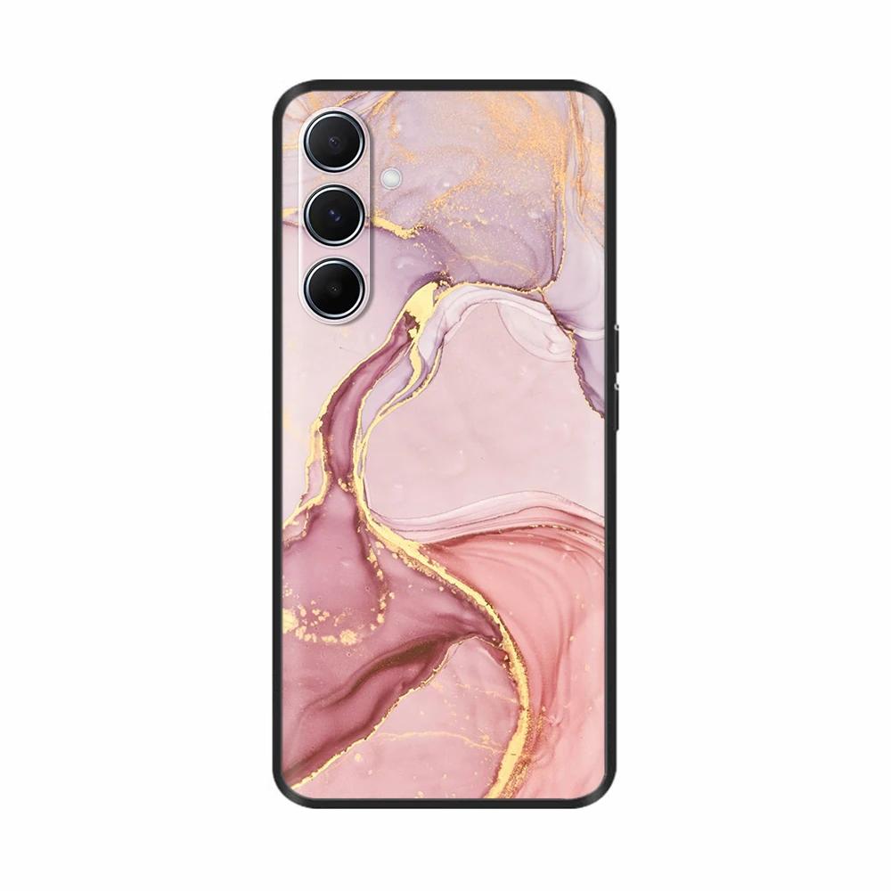 For Samsung Galaxy A56 Case Soft Silicone Funda For Samsung Galaxy A55 5G Case Sweet Painted Fashion Cartoon Lovely Phone Cover